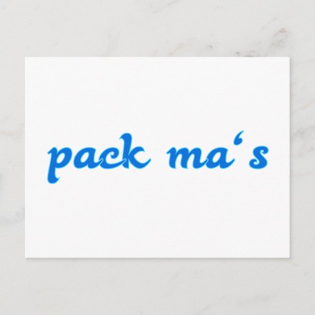 Cartão Postal pack mãe Bayern bayrisch bayerisch (Frente)