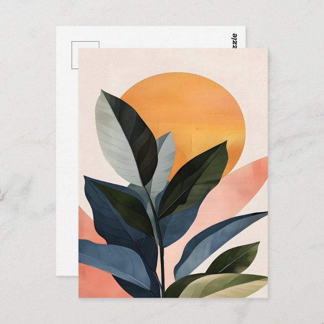 Cartão Postal Pacote de Impressão de Clip Moderno de abstrato Bo (Frente/Verso)