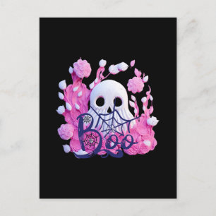 Cartão Postal pacote fofo de fantasmas de Halloween