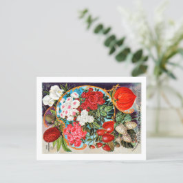 Cartão Postal Pacotes de Semente.