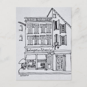 Cartão Postal Padaria Pastelaria, Avinhão
