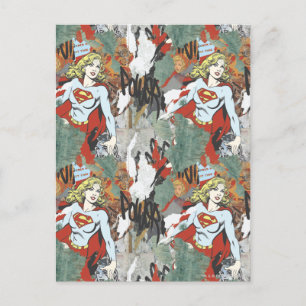 Cartão Postal Padrão 8 da Supergirl Comic Capers