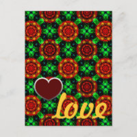 Padrão Abstrato Floral Moderno Boho Elegante #504