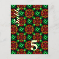 Padrão Abstrato Floral Moderno Boho Elegante #504