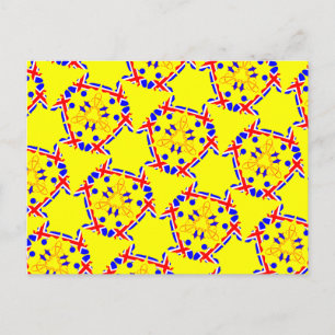 Cartão Postal Padrão Britânico Poodple