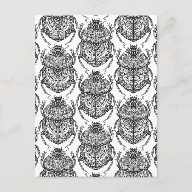 Cartão Postal Padrão com porta de mão (Frente)