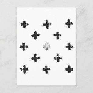Cartão Postal Padrão Cruzado Suíço