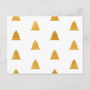 Cartão Postal Padrão da árvore de Natal