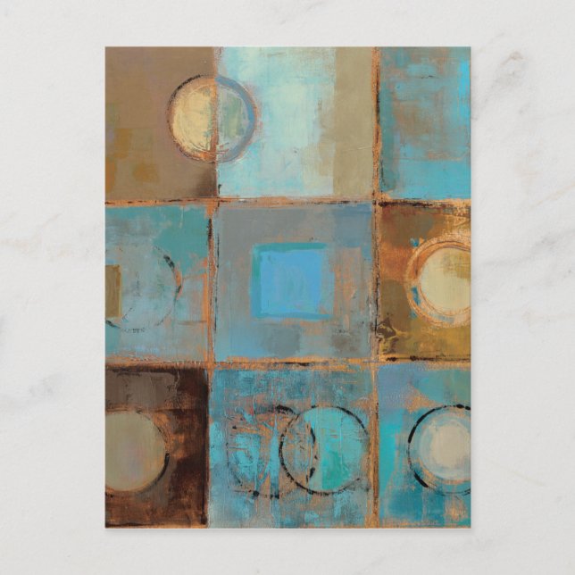 Cartão Postal Padrão de abstrato (Frente)