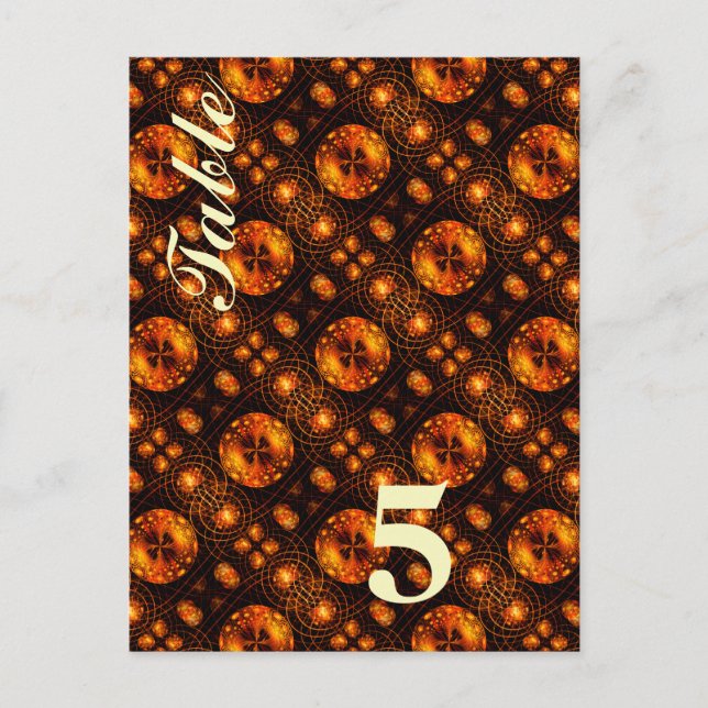 Cartão Postal Padrão de Arte Abstrata Boho Elegante Moderno Dour (Frente)
