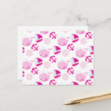 Padrão De Baleias, Baleias Cutas, Baleias Rosa