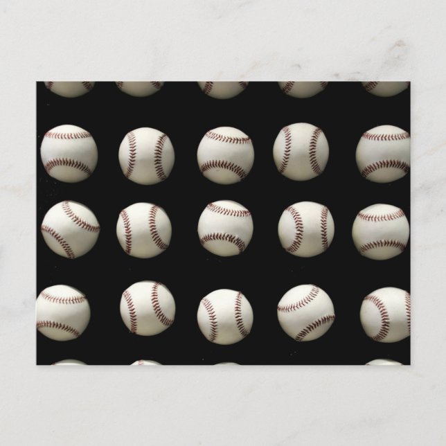 Cartão Postal Padrão de Baseball (Frente)