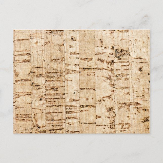 Cartão Postal Padrão de carvalho de Cork (Frente)