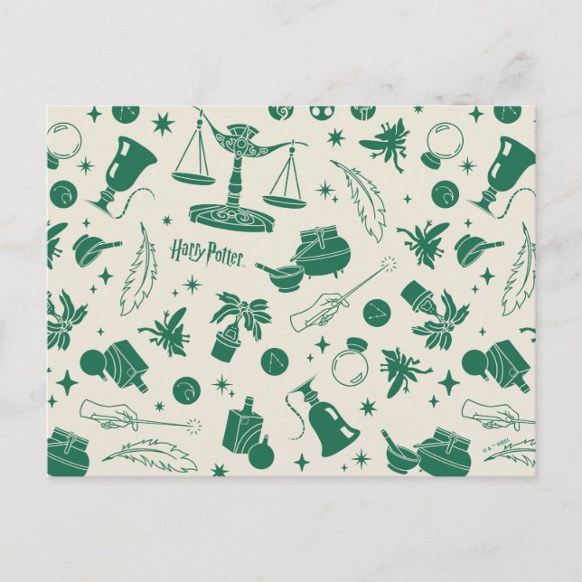 Cartão Postal Padrão de Clubes de Aula HOGWARTS™ (Frente)