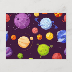 Cartão Postal Padrão de espaço