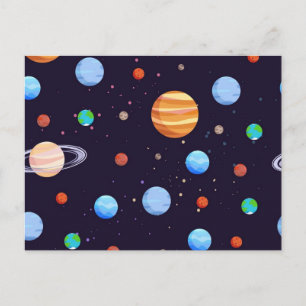 Cartão Postal Padrão de espaço