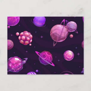 Cartão Postal Padrão de espaço