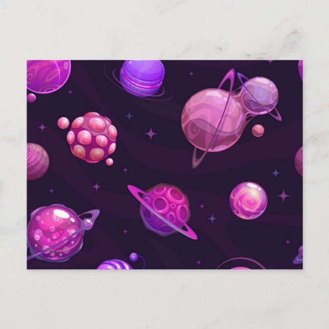Cartão Postal Padrão de espaço (Frente)