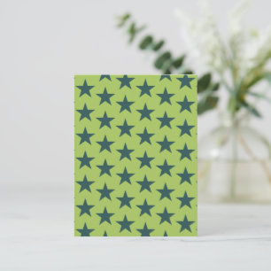 Cartão Postal Padrão de estrelas 18