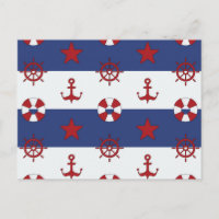 Padrão De Estrelas E Stripes Náuticas