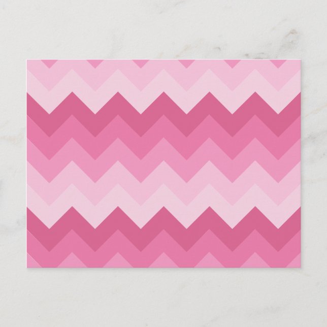 Cartão Postal Padrão de fogão rosa (Frente)