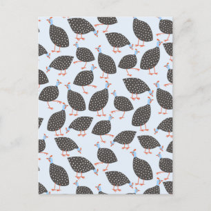 Cartão Postal Padrão de Fowl da Guiné