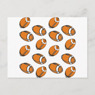 Cartão Postal padrão de futebol