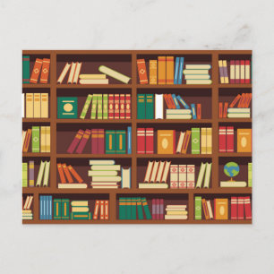 Cartão Postal Padrão de livro