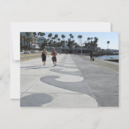 Cartão Postal Padrão de onda na marginal de Pafos, Chipre