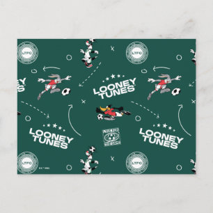 Cartão Postal Padrão de Playbook de Futebol LOONEY TUNES™