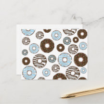 Padrão De Rosquinhas, Rosquinhas Azuis, Rosquinhas