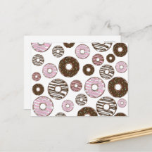 Padrão De Rosquinhas, Rosquinhas Rosa, Rosquinhas 