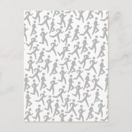 Cartão Postal Padrão do corredor