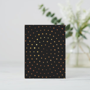 Cartão Postal Padrão Dourado 6