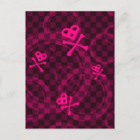 Padrão Emo Rosa Com Círculos