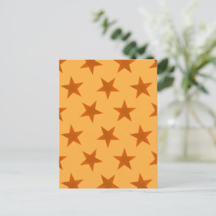 Cartão Postal Padrão Estrelas Douradas 2