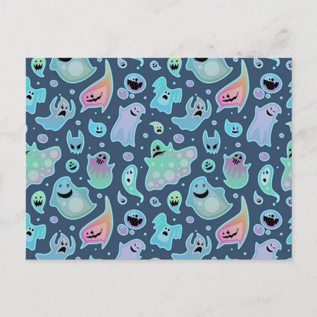 Cartão Postal padrão fantasma (Frente)