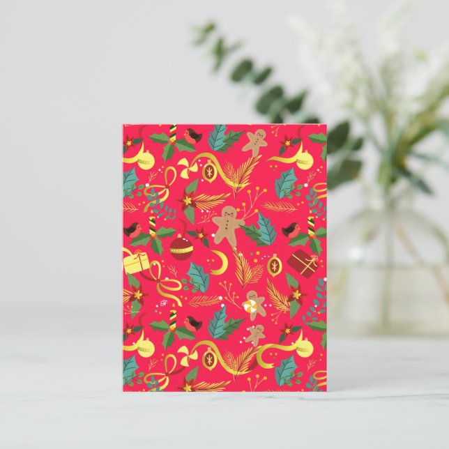 Cartão Postal Padrão Natal 6 (Em pé/Frente)