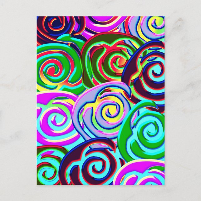 Cartão Postal padrão pirulito (Frente)