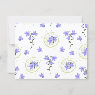 Cartão Postal Padrão sem descontinuidades do Bellflower