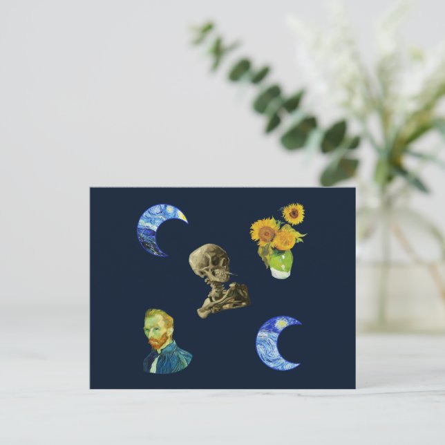 Cartão Postal Padrão Van Gogh (Em pé/Frente)