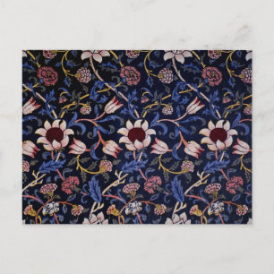Cartão Postal Padrão Vintage William Morris, Evenlode