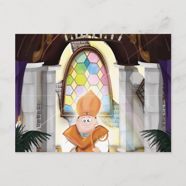 Cartão Postal Padre Igreja (Frente)