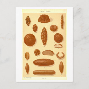 Cartão Postal Pães Antigos da Áustria