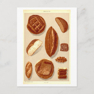 Cartão Postal Pães Antigos da Bélgica