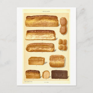 Cartão Postal Pães Antigos da Holanda