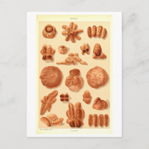 Cartão Postal Pães Antigos da Itália