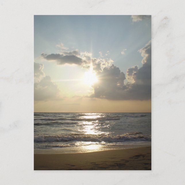 Cartão Postal Paestum Beach (Frente)