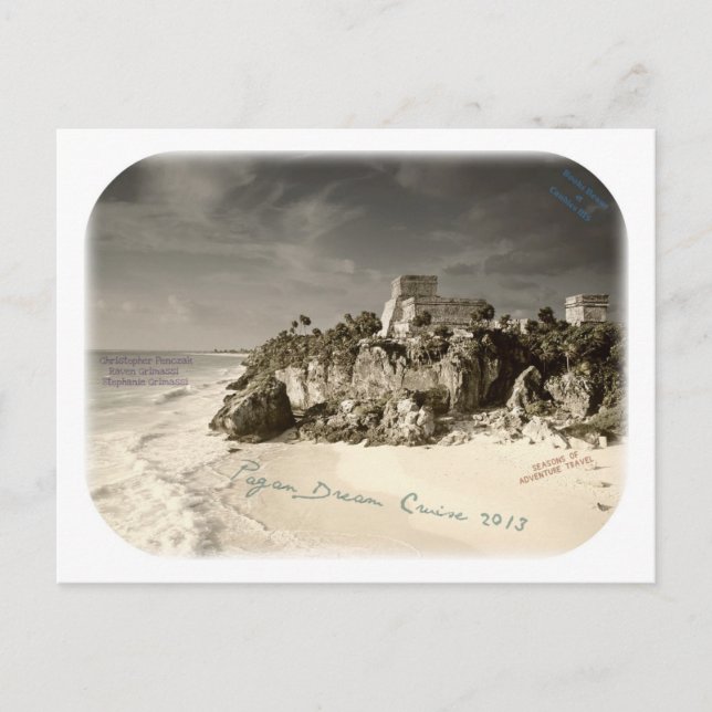 Cartão Postal Pagan Dream Cruise PCR (Frente)
