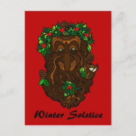 Cartão Postal Pagan Yule Greenman